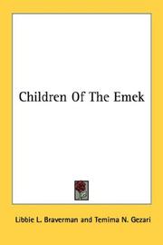 Cover of: Children Of The Emek