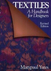 Cover of: Textiles: A Handbook for Designers