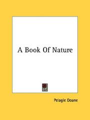 Cover of: A Book Of Nature