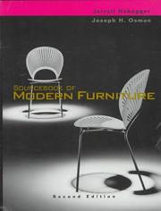 Cover of: Sourcebook of modern furniture