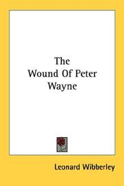 Cover of: The Wound Of Peter Wayne