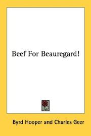 Beef for Beauregard! by Byrd Hooper