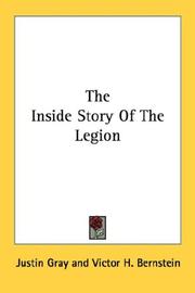 Cover of: The Inside Story Of The Legion