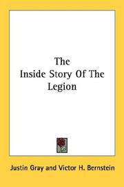 Cover of The inside story of the Legion