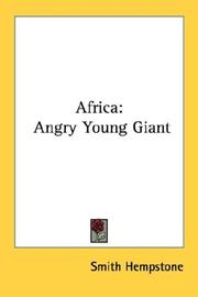 Cover of: Africa: Angry Young Giant