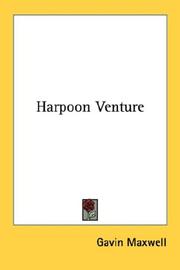 Cover of: Harpoon Venture by Gavin Maxwell