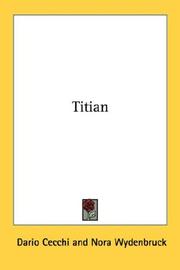 Cover of: Titian | Dario Cecchi