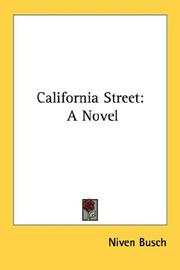 Cover of: California Street: A Novel