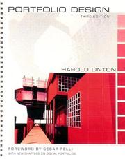 Cover of: Portfolio Design, Third Edition by Harold Linton, Steven Rost