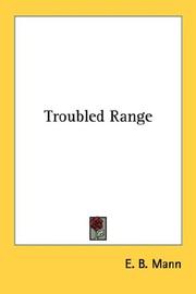 Cover of: Troubled Range