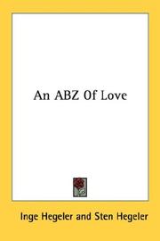 Cover of: An ABZ Of Love