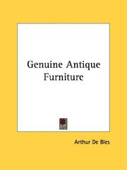 Cover of: Genuine Antique Furniture