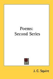 Cover of: Poems by J. C. Squire