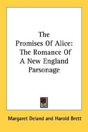 Cover of: The Promises Of Alice by Margaret Wade Campbell Deland