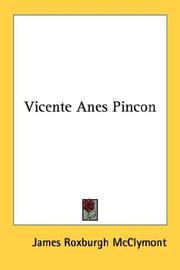 Cover of: Vicente Anes Pincon