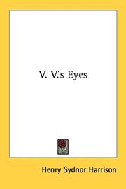 Cover of: V. V.'s Eyes by Henry Sydnor Harrison