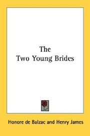 Cover of: The Two Young Brides by Honoré de Balzac