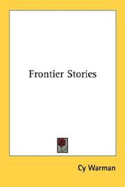 Cover of: Frontier Stories by Cy Warman