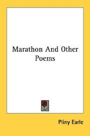 Cover of: Marathon And Other Poems
