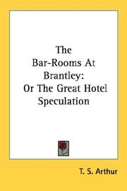 Cover of The bar-rooms at Brantley by Arthur, T. S.