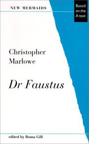 Cover of: Dr. Faustus, Second Edition by Christopher Marlowe, Roma Gill