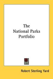 Cover of: The National Parks Portfolio