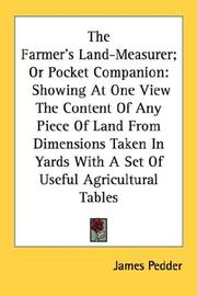 Cover of: The Farmer