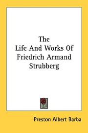The life and works of Friedrich Armand Strubberg by Preston Albert Barba
