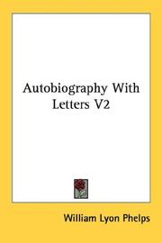 Cover of: Autobiography With Letters V2