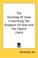 Cover of: The Teaching Of Jesus Concerning The Kingdom Of God And The Church (1903)