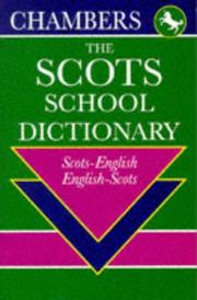 Cover of: Scots-English, English-Scots School Dictionary