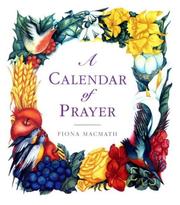 Cover of: A Calendar of Prayer by Fiona MacMath