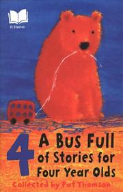 Cover of: A Bus Full of Stories for Four Year Olds by Pat Thomson