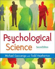 Cover of: Psychological science by Gazzaniga, Michael S.