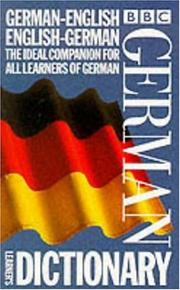Cover of: BBC German Learner's Dictionary