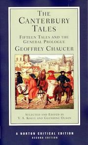 Cover of: The Canterbury tales by Geoffrey Chaucer