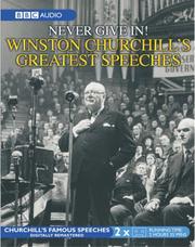 Cover of: The Greatest Churchill Speeches by Winston S. Churchill