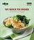 Cover of: 101 Quick Fix Dishes