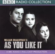 Cover of: As You Like It (BBC Radio Collection) by William Shakespeare