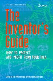 Cover of: The Inventor's Guide: What to Do, Where to Go