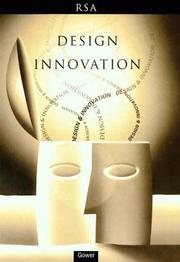 Cover of: On Design and Innovation: A Selection of Lecturers Organized by the Royal Society for the Encouragement of Arts, Manufactures and Commerce (Rsa Lecture ... (Rsa Lecture Series) (Rsa Lecture Series)