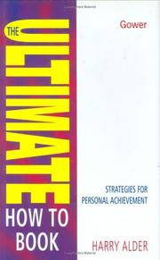 Cover of: The Ultimate How to Book: Strategies for Personal Achievement