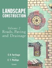 Cover of: Landscape Construction: Roads, Paving and Drainage