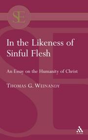 Cover of: In the Likeness of the Sinful Flesh: An Essay on the Humanity of Christ (Academic Paperback)