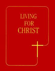 Cover of: Living for Christ