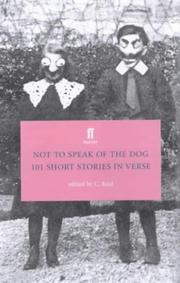Cover of: Not to Speak of the Dog (Faber Poetry)