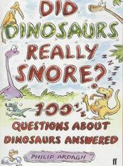 Cover of: Did Dinosaurs Really Snore?