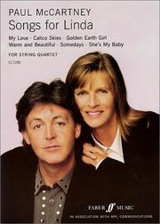 Cover of: Paul McCartney - Songs for Linda : For String Quartet
