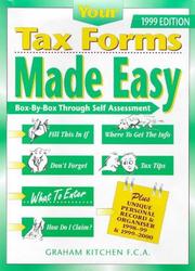 Cover of: Your Tax Forms Made Easy by Graham M. Kitchen