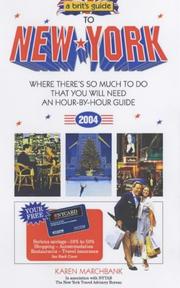 Cover of: A Brit's Guide to New York (Brits Guide)